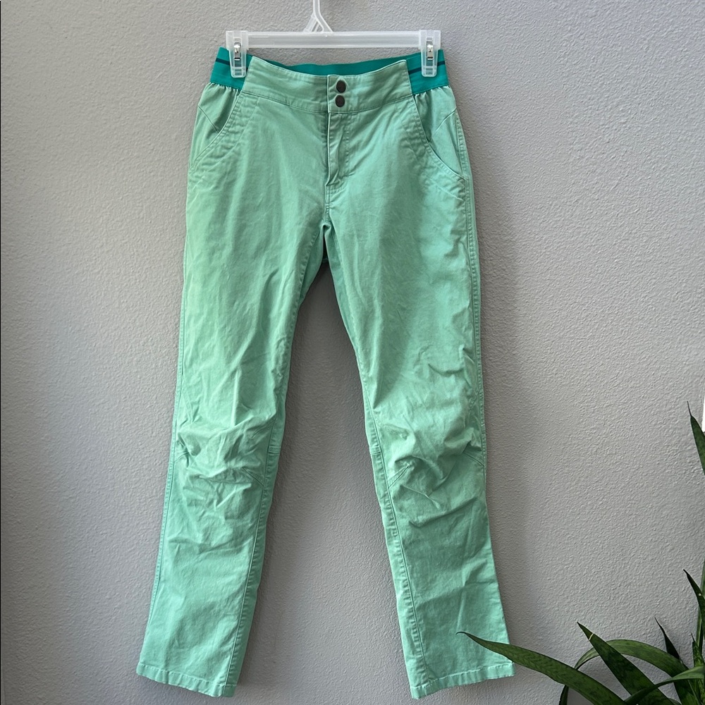 Rab Zawn Mint Straight-Leg Pants  S